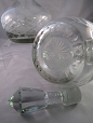 6. Flint Glass Decanters 